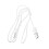 2 Unidades 1 M Cable Usb A 3,5 Mm Aux Para Audio 4