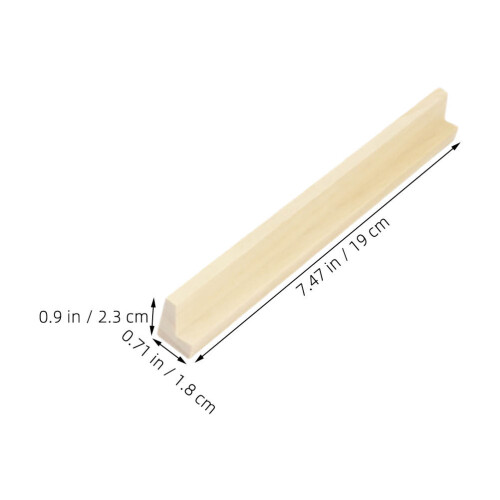 8Pcs Wooden Domino Holder Tray Multi-Function Display Stand 2