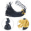 Graduation Quaste Charm Schwarz Polyester 6 Stk 39,8 Cm 5