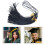Graduation Quaste Charm Schwarz Polyester 6 Stk 39,8 Cm 3