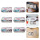 6 Stuks Sample Dozen Candy IJzeren Container Draagbare Opbergdoos 4