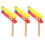 3 Piezas Madera Mango Largo Niños Percusión Pequeños 11
