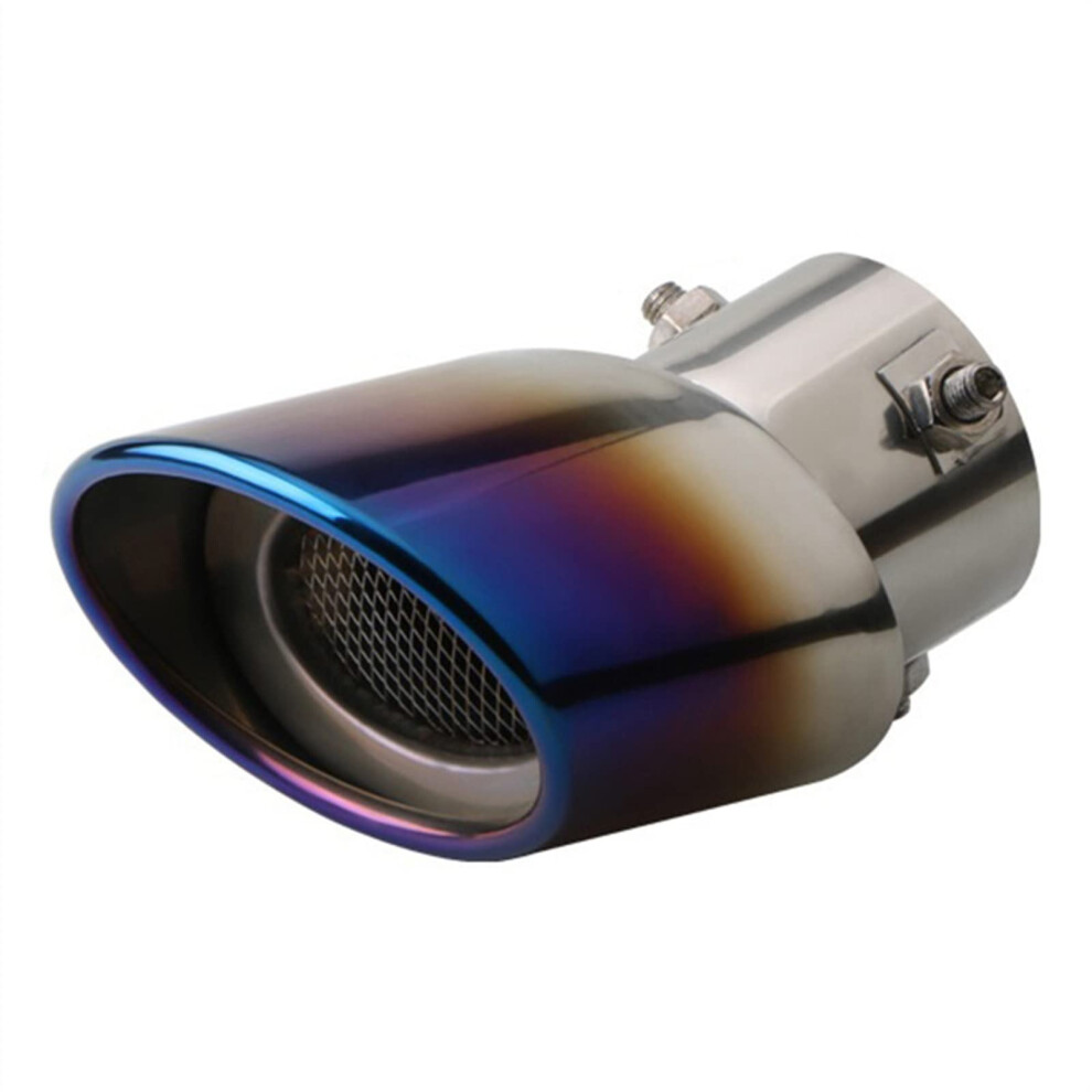 63Mm Universal Car Exhaust Tip, Dual Outlet Stainless Steel Muffler Tail Pipe, Rust Resistant 9323874438061