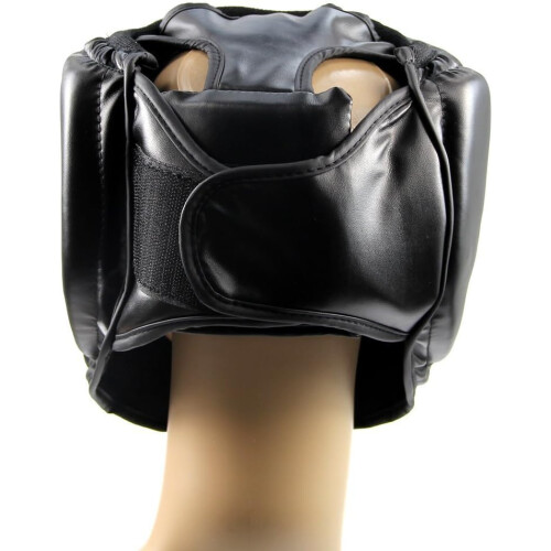 Black Good Headgear Head Protection Training Helmet Kickboxing Protective Equipment Ref: 5148 1