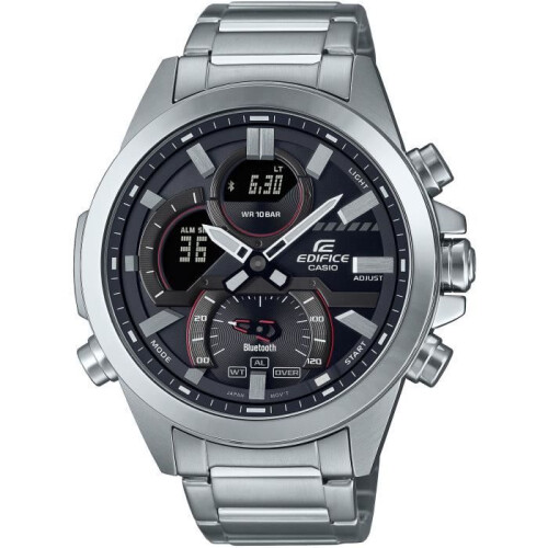 Casio Uhr - CASIO - ECB-30D-1AEF - 52,3mm - Silber