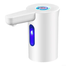 Rechargeable Portable Electric Water Dispenser For 25 Gallon Bottles, USB Charging, Home Kitchen Camping, White/Black
