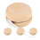 4 Stuks Onafgewerkte Yo-Yo Bollen voor DIY 3
