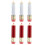 6St Pencil Shape Leere Lippenstiftbehälter Nachfüllbar 5Ml 3