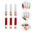 6St Pencil Shape Leere Lippenstiftbehälter Nachfüllbar 5Ml 4