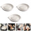 Garlic Tools Lebensmittelzerkleinerer Schüssel Keramik 3-teilig 4