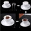 Επαγγελματικά στένσιλ Latte Art, εργαλεία διακόσμησης κέικ για τη βελτίωση των 2