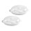 Egg Poachers Gekookt Ei PP Wit 2 Stuks 5