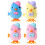 4 Stuks Springend Speelgoed Grappig Kuiken 1