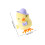 4 Stuks Springend Speelgoed Grappig Kuiken 2
