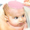 Brosse Silicone Bébé Rose Exfoliante Massage Doux 10