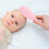 Brosse Silicone Bébé Rose Exfoliante Massage Doux 7