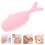 Brosse Silicone Bébé Rose Exfoliante Massage Doux 3