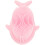 Brosse Silicone Bébé Rose Exfoliante Massage Doux 6