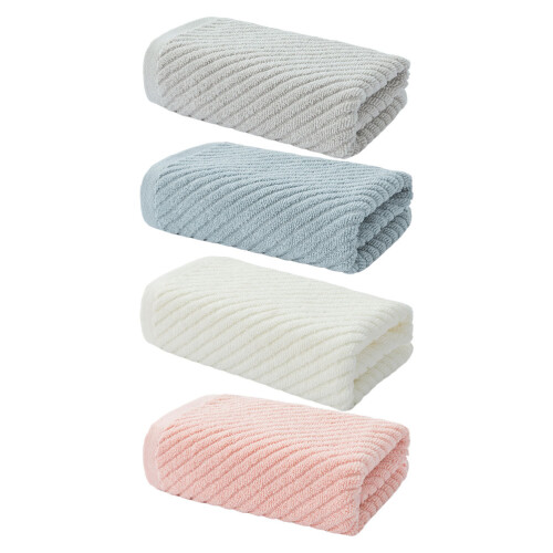 Breathable Cotton Washcloths 4 Pack Soft Face For Home