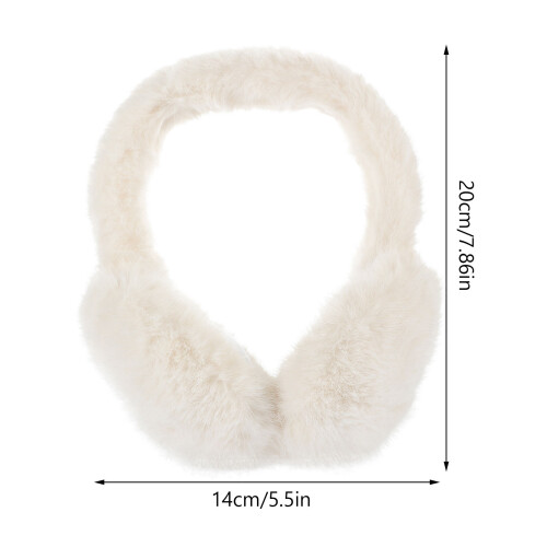 Cache-Oreilles Blancs Pour Élégants Et Chauffants 1