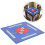 Blauwe Mahjong Tafelkleed Polyester Antislip Geluiddempend 6