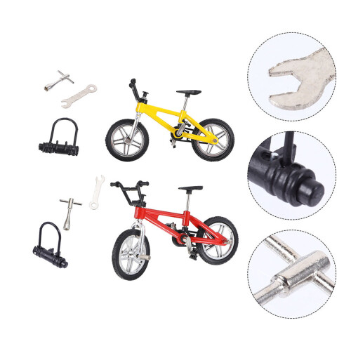 2 Sets Mini Speelgoed Voor Vingertop Beweging Op Bureau 2
