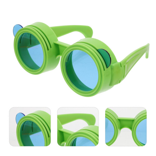 1 Set Kinderen Drie Kleuren Glazen Bril Speelgoed 2