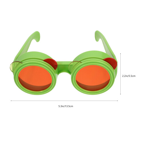 1 Set Kinderen Drie Kleuren Glazen Bril Speelgoed 1