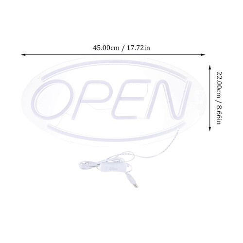 Open USB Verlicht Wandteken Voor Bar 1
