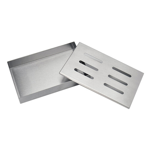 Stainless Steel Bbq Rookbox Spaanders Rookbox Grillaccessoires