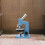 2 Piezas Microscopio Miniatura Plástico 1:12 Azul Para Escena 6