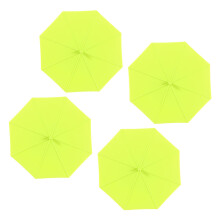 4 Stks Silicone Theelepels In Lekdicht (Groen)