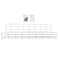 1St Kabel Organizer Wit Rek Voor Netjes Onder Bureau