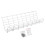 1St Kabel Organizer Wit Rek Voor Netjes Onder Bureau 7