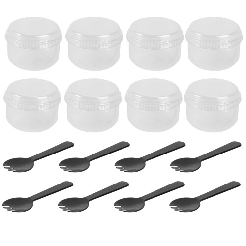 50 Sets Bakpudding Cup Hoogtemperatuurbestendige Pudding Bekerglas