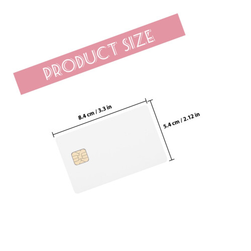 20 Pièces Cartes Ic Puce À Contact Blanches Pour D'accès 1