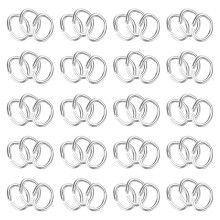 300 offene ösenringe schmuckverbindungsringe armband zubehör