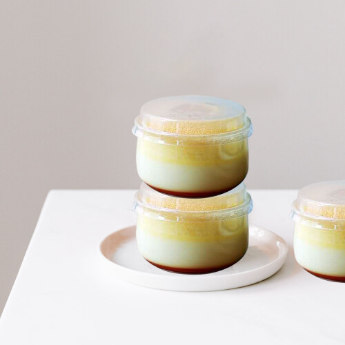 50 Sets Bakpudding Cup Hoogtemperatuurbestendige Pudding Bekerglas 1
