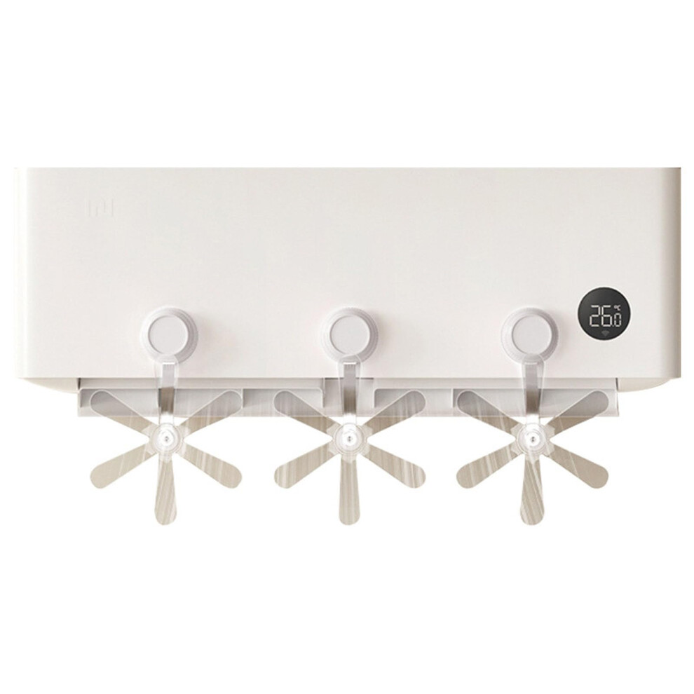 Air Conditioner Wind Deflector, Retractable, 1Pc, 2White, 18X7x10cm 9105992416745