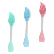 3 Piezas Pinceles Doble Para Mascarilla Facial De Silicona