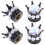 4 Stuks Bandventieldop Met Strass Auto Decoratie Accessoire 7