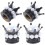 4 Stuks Bandventieldop Met Strass Auto Decoratie Accessoire 6