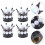 4 Stuks Bandventieldop Met Strass Auto Decoratie Accessoire 8