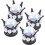 4 Stuks Bandventieldop Met Strass Auto Decoratie Accessoire 9