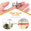 2Pcs Railroad Light Model Sand Table Building Material Mini Light 11