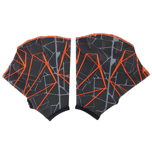 hand paddles with adjustable strap