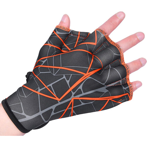 hand paddles with adjustable strap 2