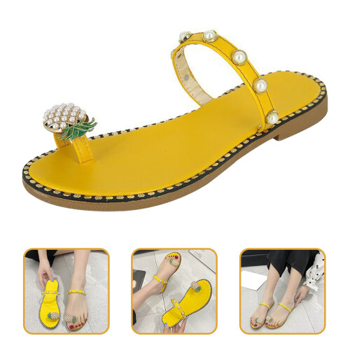Pineapple Slippers Bruid Sandalen Vrouwen Waterdicht 1
