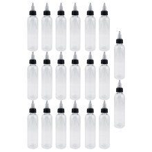 20Stk 120Ml Nachfüllbare Leere Kunststoff-Flaschen Für Haarfarbe