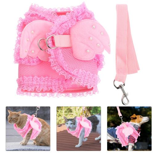 Adorable Pet Geschirr Brustgurt Pink L 2